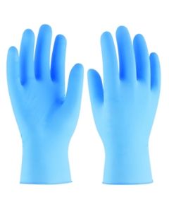 Guante desechable sin empolvar s07 nitrilo azul 3l 100 pz 2000 ts