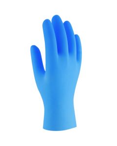 Guante desechable nitrilo unitril lp azul 100un talla 8 3l