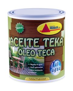 Aceite teca protector al agua 750 ml incoloro promade