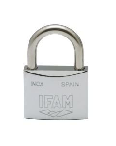 Candado seguridad arco corto 40mm acero 316 inox ifam 084000