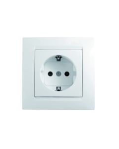 Base enchufe electricidad schuko tt empotrar blanco simon serie 15 f1590443030 81791