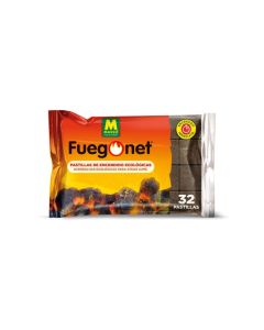 Pastilla encendido barbacoa ecologica fuegonet 24 pz 231094 82094