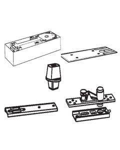 Cierrapuertas suelo con fijacion 90º inox bts-75v dormakaba