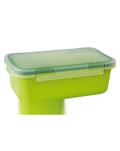 Contenedor porta alimentos hermetico 0,75lt verde valira 6090/51