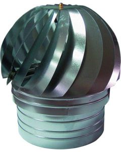 Sombrerete tubo estufa extractor 200mm acero galvanizado exojo eg200         86519