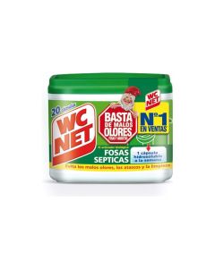 Eliminador olores fosas asepticas 20 pz wcnet 86729