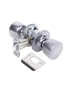 Pomo puerta 3505u0cm paso picaporte unificado 60/70mm cromo mate serie 3500 tesa