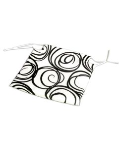 Cojin silla asiento 40x40x3cm estampado md teplas 2 pz