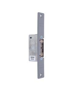 Abrepuerta electrico automatico desbloqueo regulable placa corta s gris serie 54 dorcas
