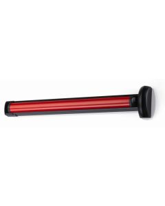 Barra antipanico embutir fast touch 840mm negro/rojo 1.59711.01.0.0000fr cisa