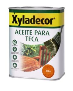 Aceite teca protector  750 ml miel xyladecor