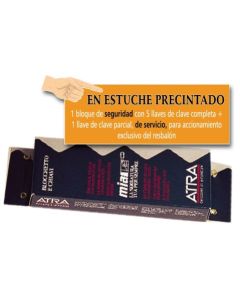 Bloque seguridad cerradura 5 llaves+1 servicio 82mm 5010 mia-atra 5010