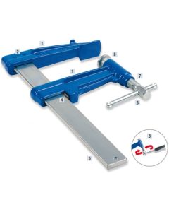 Tornillo apriete profesional 120x600mm urko