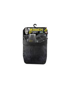 Alfombra automovil recortable goma ne 4 pz bottari