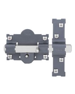 Cerrojo sobreponer bombillo 50mm 105mm pintado 101-r traba 24001