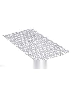 Alfombra baño 70x36cm antideslizante tatay translucido bañera 5510201