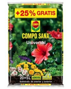 Sustrato cultivo universal 25 lt compo composana