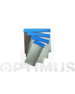 Espatula pintor carrocero 4pz 5-8-10-12 mm rulo pluma