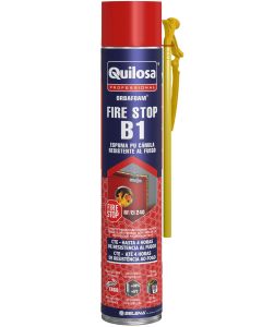 Espuma poliuretano canula resistente al fuego 750 ml orbaf.fire stop quilosa 95691