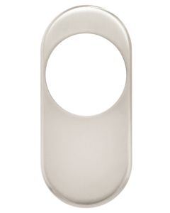 Embellecedor escudo seguridad puerta exterior plata 1850emb-1 mcm