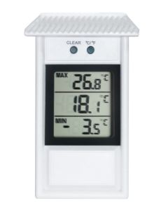 Termometro medicion temperatura digital exterior blanco tfa 301053
