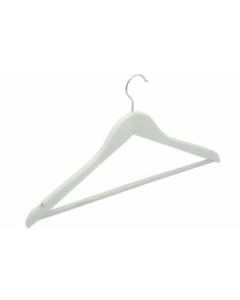 Percha armario curvada madera blanco herdasa