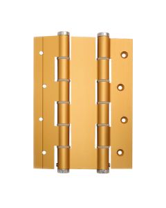 Bisagra puertas vaiven doble accion 180x40mm oro justor acero inox 2 pz 5914.02