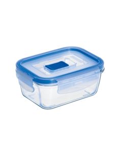 Hermetico alimentos rectangular 12x9x7cm cristal luminarc 9207679