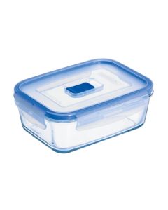 Hermetico alimentos rectangular 16x11x6cm cristal luminarc 9207680