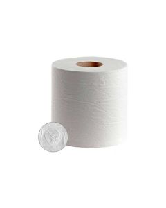 Papel mecha doble capa laminado bobina 135mt lisma