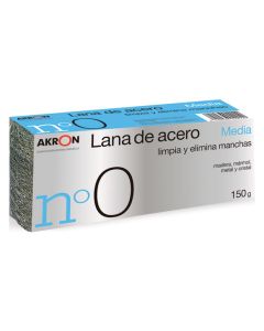 Lana acero pulir media bobina akron