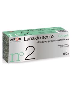 Lana acero pulir gruesa bobina akron