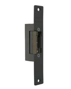 Abrepuerta electrico automatico desbloqueo regulable placa corta s gris serie 45 adf/s dorcas