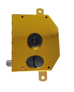 Cerradura seguridad sobreponer 3 puntos 50mm izquierda oro iseo 913101/sf