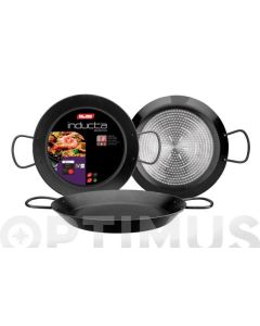 Paellera 04 raciones 30cm aluminio ibili 410230