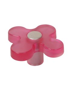 Pomo mueble 49mm abs magenta flor rei