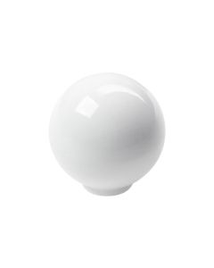 Pomo mueble bola 29mm abs blanco mt rei 7-308.01