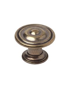 Pomo mueble 30mm zamak cuero viejo mt rei 7-3109.32