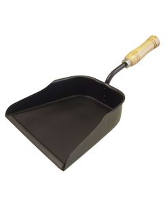 Recogedor limpieza chimenea mango madera metalico imex el zorro 71302