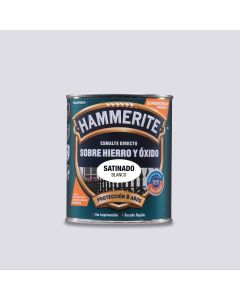 Esmalte antioxidante satinado exterior 2,5 lt blanco hammerite 98281