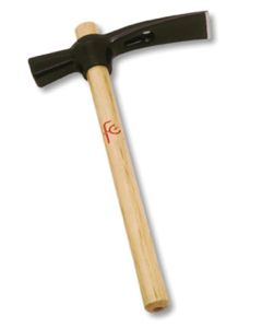 Alcotana albañil 650gr-330x28mm flores cortés ma pala-martillo mango madera 24101