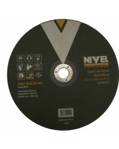 Disco corte inox 230x1,8x22 mm nivel