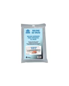 Bolsa alimentos vacio malla 20x30cm polietileno/poliamida garhe pz 31288