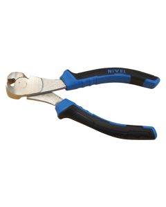 Alicate corte frontal 160 mm mango bimateria nivel