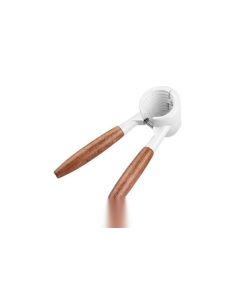 Cascanueces cocina mango haya 21,5x6,5cm aluminio fundido blanco ilsa