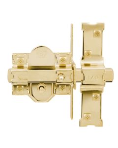 Cerrojo sobreponer sistema r uve 80mm dorado 946rp fac 01091
