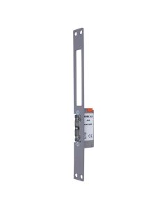 Abrepuerta electrico automatico desbloqueo regulable placa larga m gris serie99 adf/m dorcas