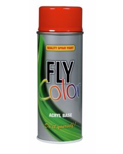 Pintura acrilica mate 400 ml spray 400 ml negro profundo fly color