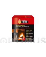 Deshollinador estufa chimenea 4sobres x 100gr ok fuego