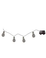 Lampara jardin guirnalda luxform blanca a pilas 3x1,2v aa ma